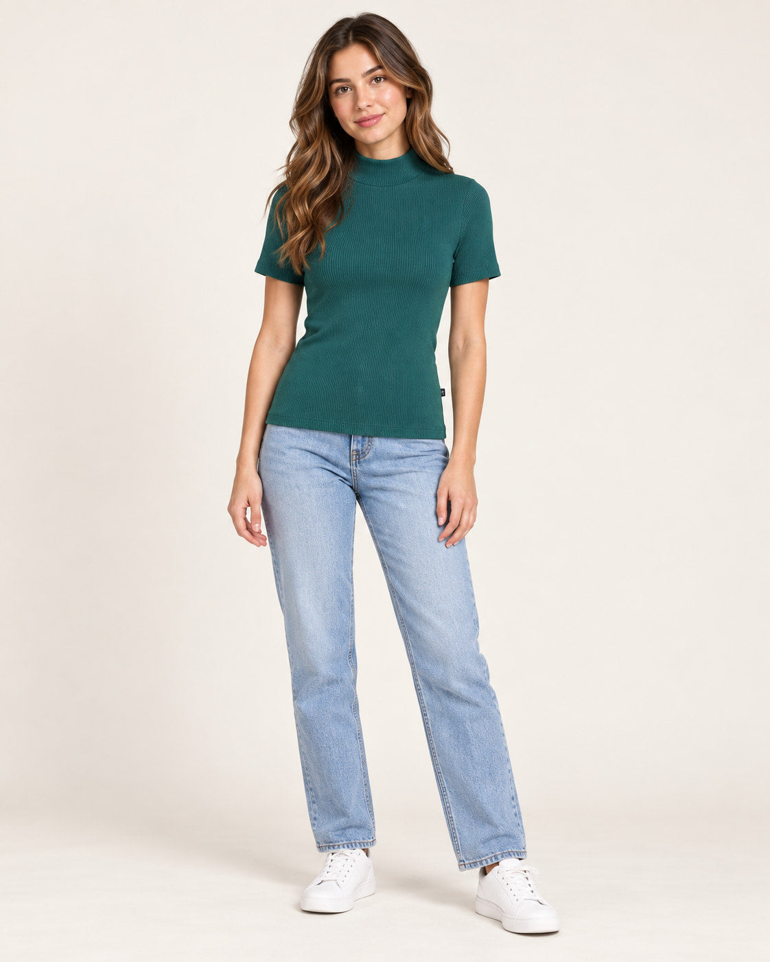 BLUSA FEM MC GOLA ALTA BLFEM00040 REVANCHE Imagem principal do produto