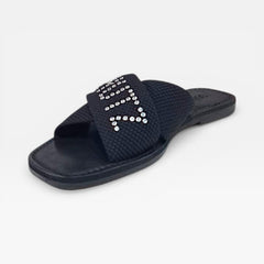 SANDÁLIA RASTEIRA X LOGO PRETA S 20889 0125 0004 SCHUTZ