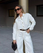 Camisa Feminino Alcance ref. CAMISA JEANS - VintedoisK