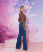 Calça Feminina Alcance ref. JEANS FLARE - VintedoisK