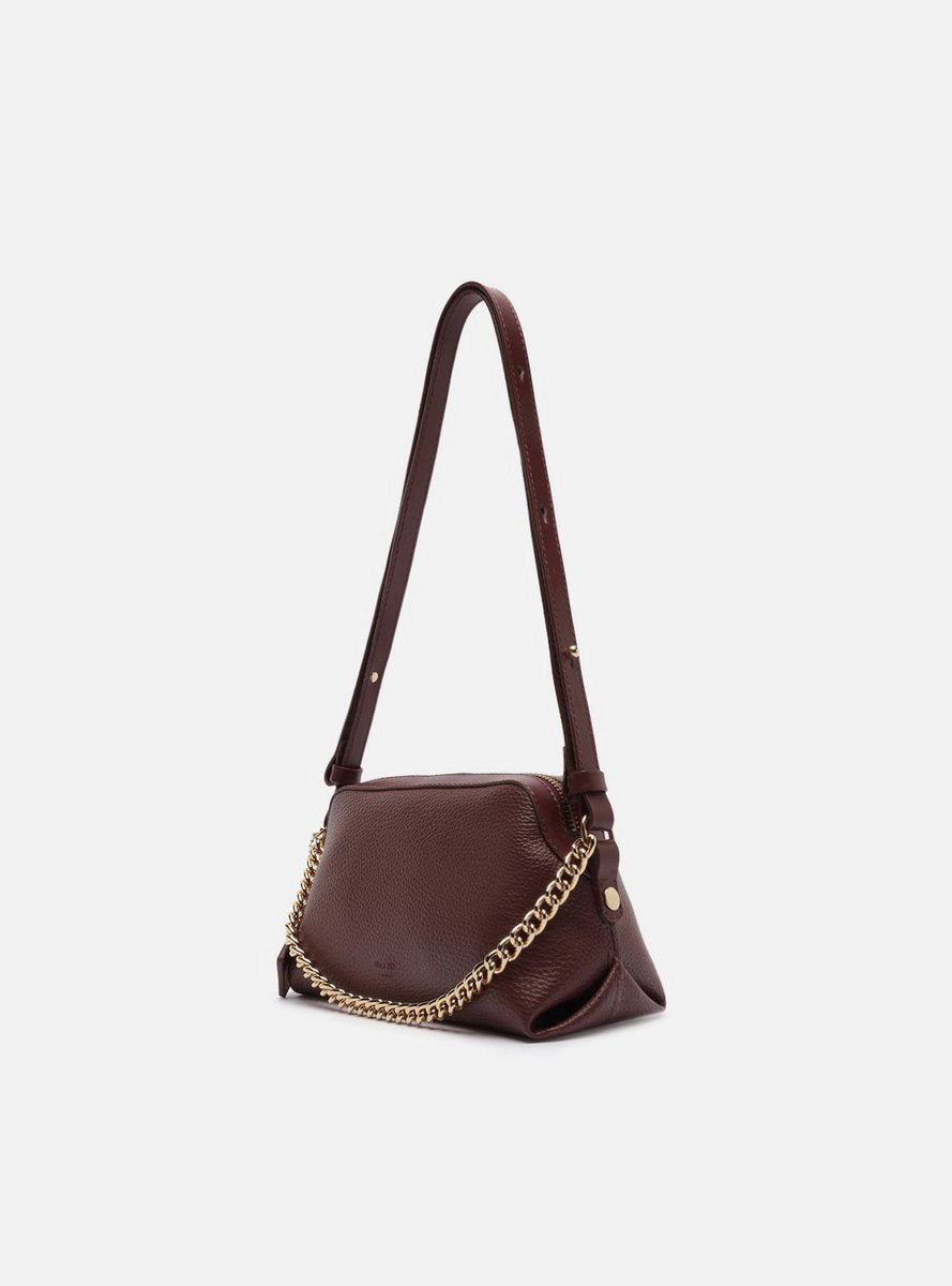 BOLSA TOTE MARROM PEQUENA TAG CORRENTE A 50023 0785 0006 AREZZO Imagem secundária do produto