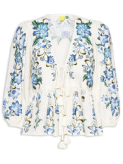 BLUSA BATA AMARRAÇÃO LAURA 351126 FARM RIO