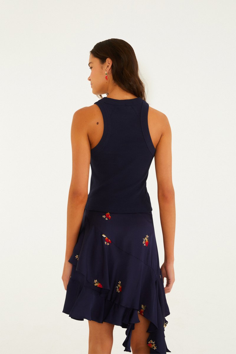 Blusa Feminina Farm rio ref. BLUSA REGATA - VintedoisK