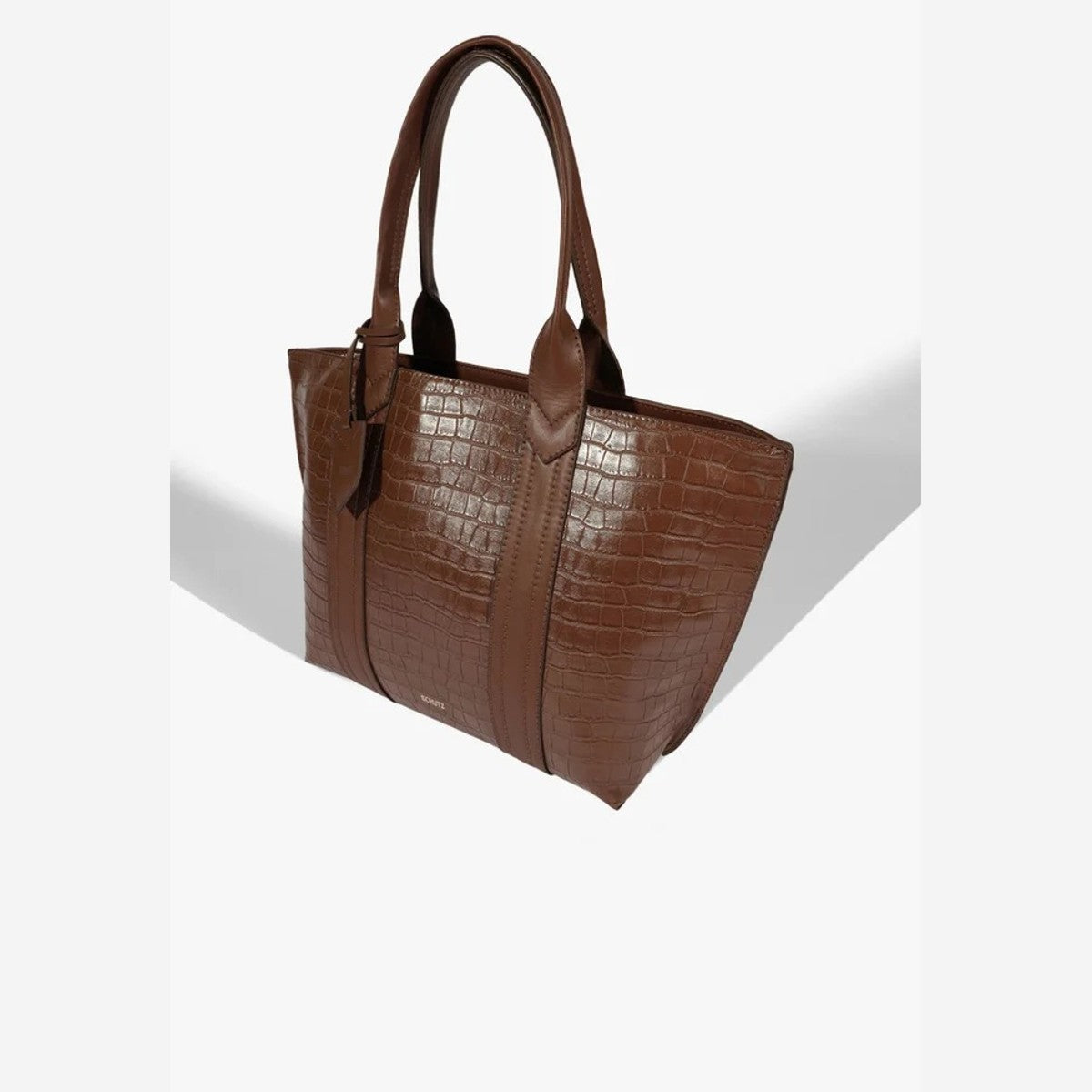 BOLSA SHOPPING NAY CROCO MARROM S 50015 0839 0003 SCHUTZ Imagem secundária do produto