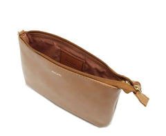 BOLSA TIRACOLO MÉDIA TASSEL MARROM C 50016 1966 0002 ANACAPRI
