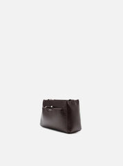 BOLSA TIRACOLO MARROM ESCURA EMILLY PEQUENA A 58100 0499 0048 AREZZO