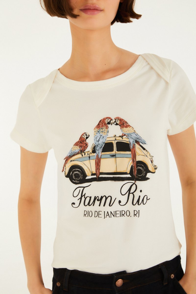 Blusa Feminina FARM RIO ref. BLUSA T - VintedoisK
