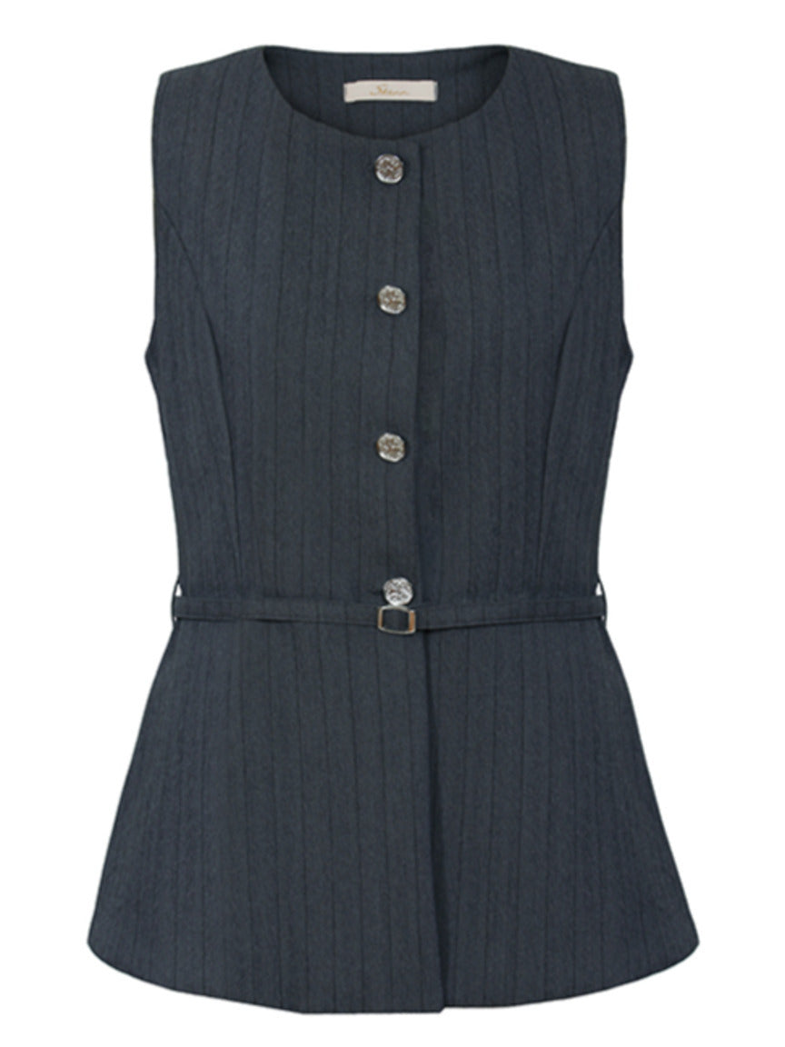 BLUSA ALFAITARIA PEPLUM 413115 SKENN Imagem secundária do produto