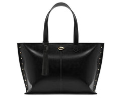 BOLSA SHOPPING GRANDE TACHAS PRETA C 50016 1980 0003 ANACAPRI