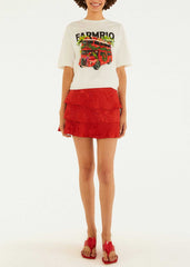 BLUSA T-SHIRT MEDIA ONIBUS LONDRES 354938 FARM RIO