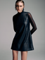 Vestido Feminino Skenn ref. VESTIDO COURO - VintedoisK