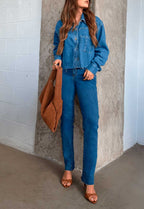Calça Feminina ALCANCE ref. JEANS COMFORT - VintedoisK