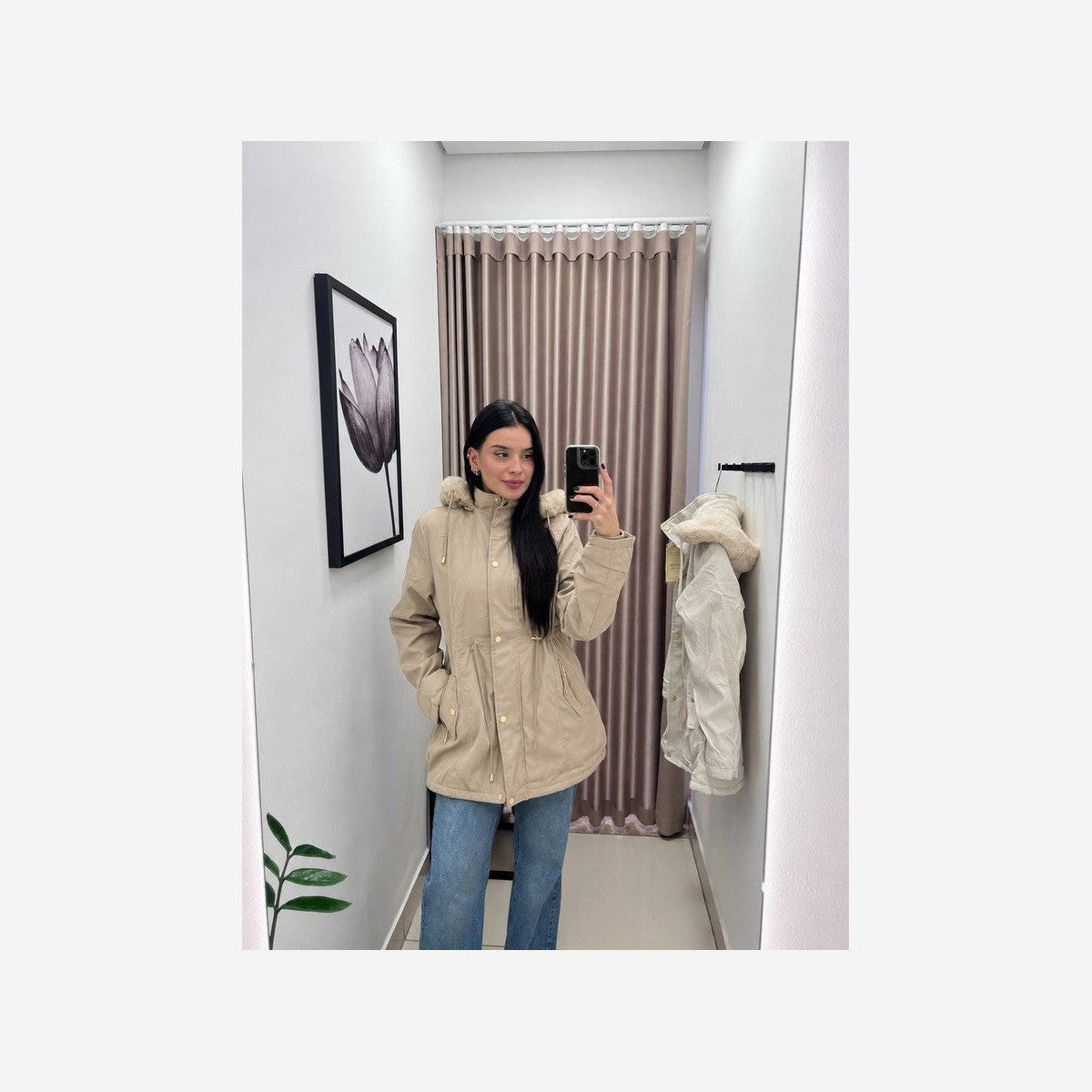 CASACO PARKA SARKA PELO AL2618 LB