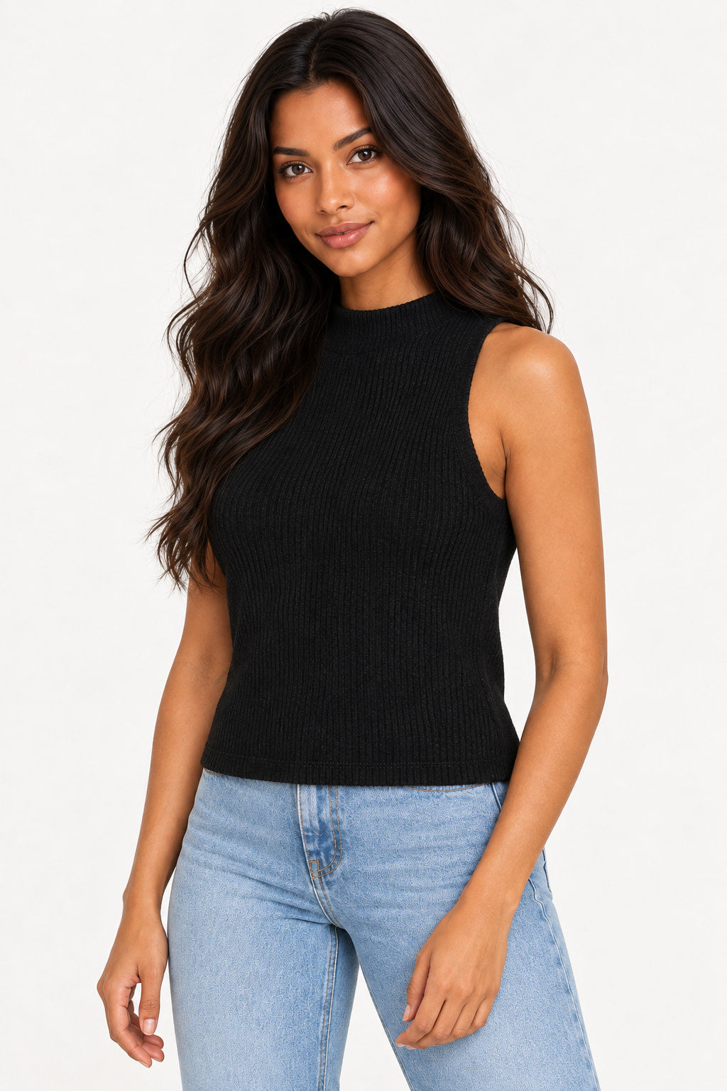 BLUSA CROPPED CANELADO GOLA 18732 MALIPA Imagem secundária do produto