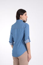 Camisa Feminino Revanche ref. CAMISA JEANS - VintedoisK