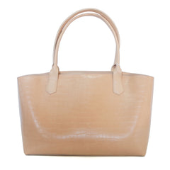 BOLSA GRANDE TOTE CROCO BEGE S 50010 0821 0002 SCHUTZ