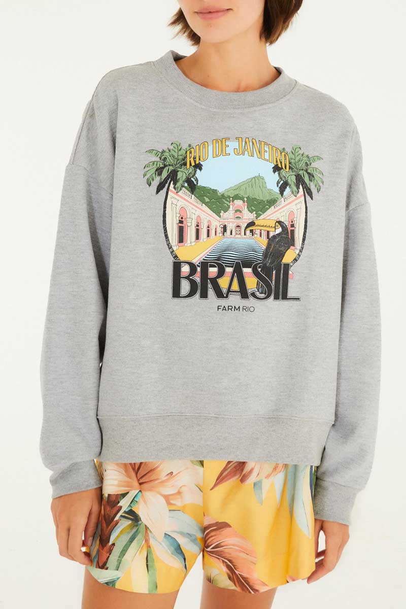 Produto Feminina FARM RIO ref. MOLETOM PARQUE - VintedoisK