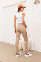 CALÇA SKINNY SARJA CINT INTER CAFEM00231 REVANCHE