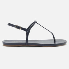 SANDÁLIA RASTEIRA AZUL TIRAS SLIM BÁSICA  A 03274 0012 0236 AREZZO