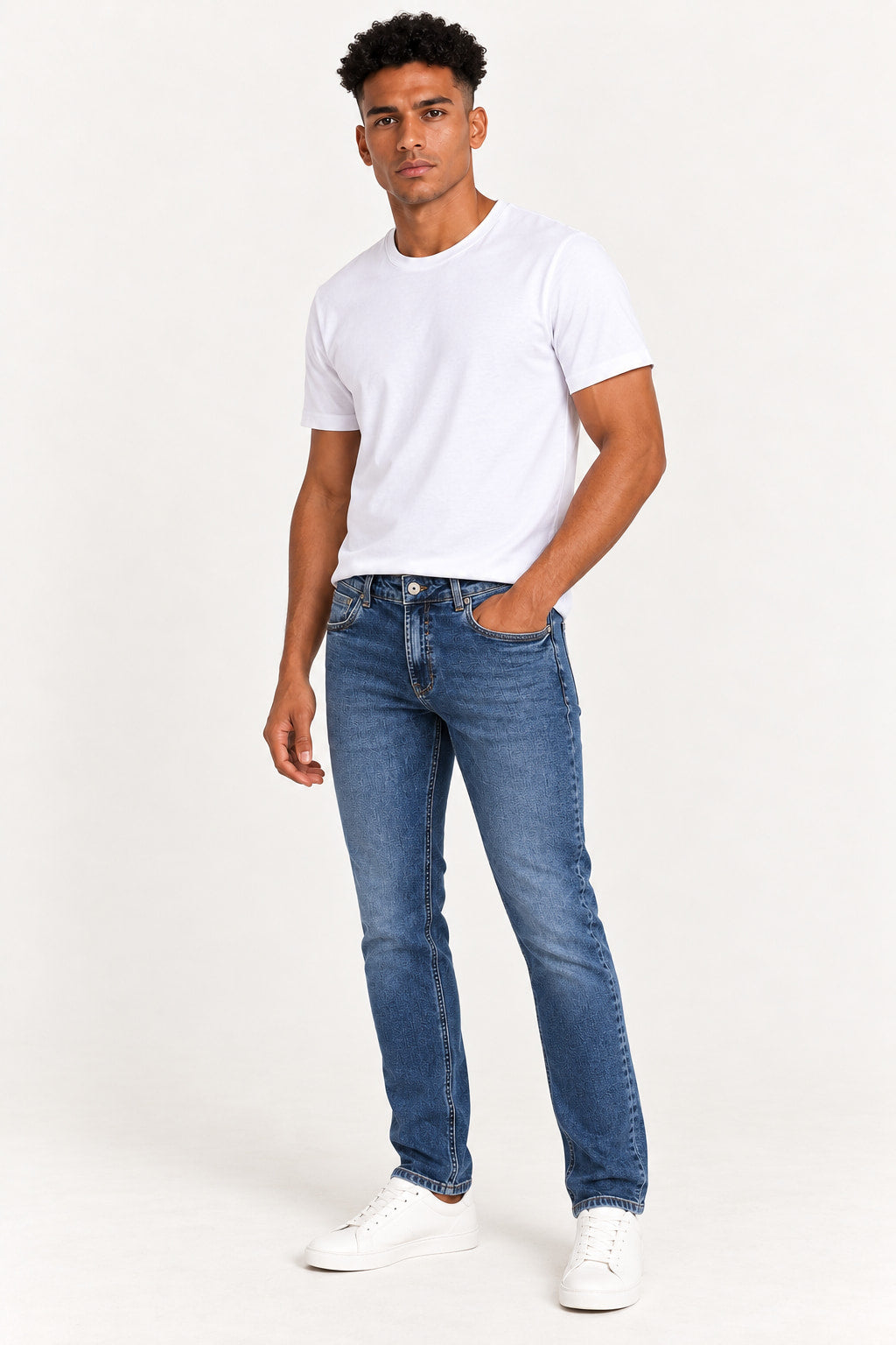 Calça Jeans Masculina Slim Bord CAMAS00011 Revanche Imagem secundária do produto