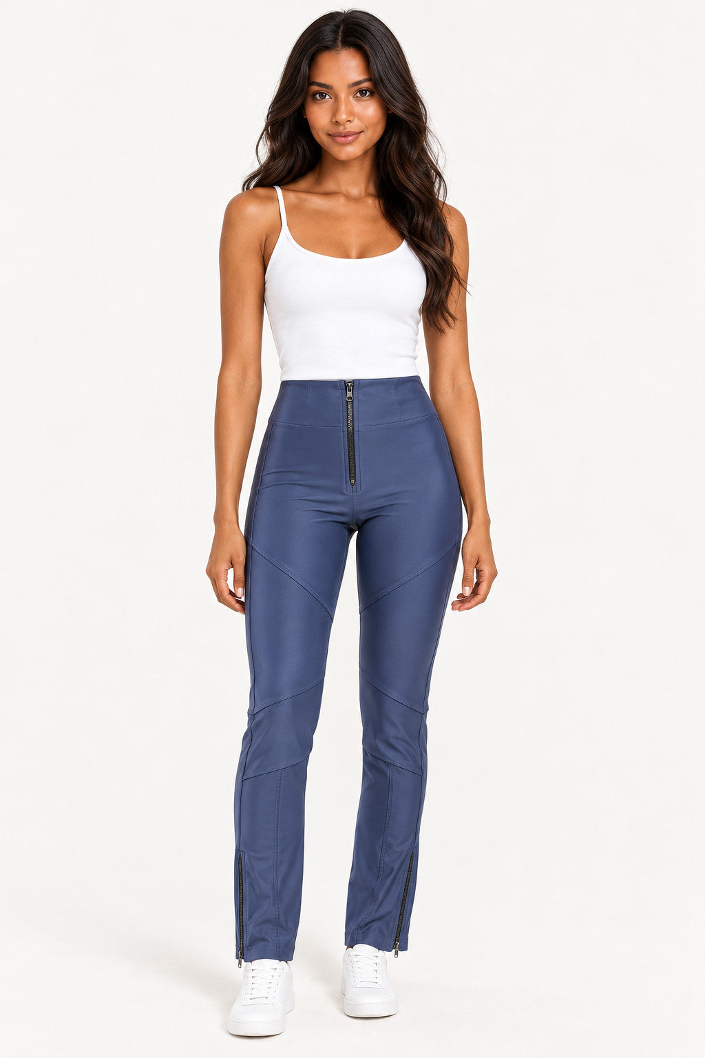 Azul | Calça Power Skinny Mali — frente