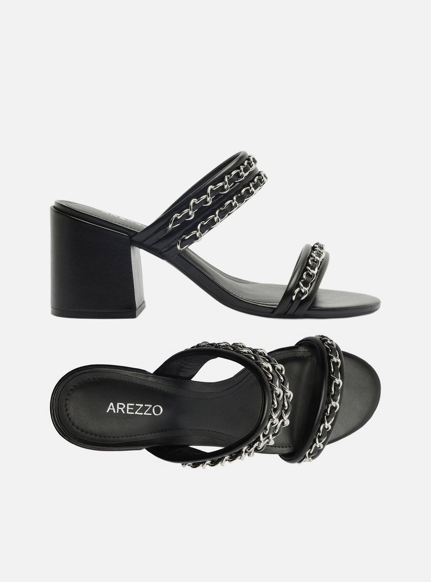 Tamanco Feminino Arezzo ref. TAMANCO PRETO - VintedoisK