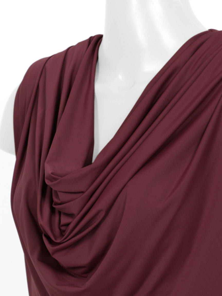 Blusa degage Begonia Skenn, vista traseira e ombros