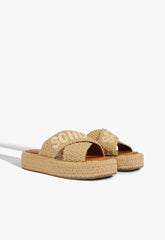 SANDÁLIA PAPETE VIENA RÁFIA NATURAL S 21869 0038 0002 SCHUTZ