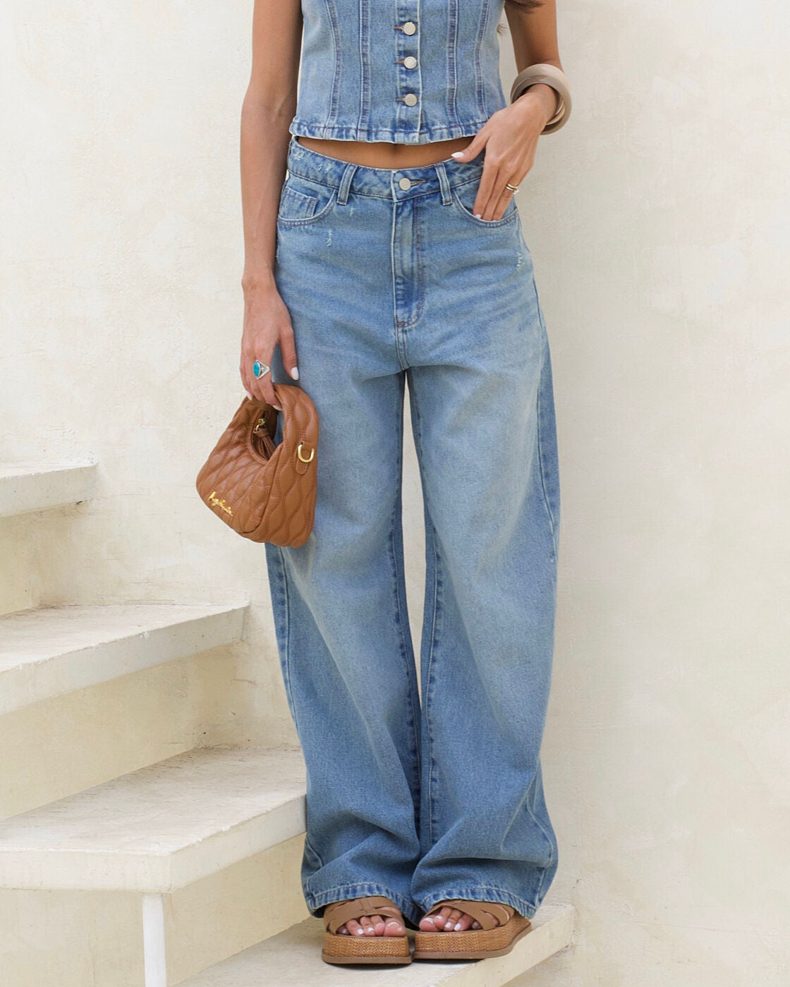 Calça Feminina ALCANCE ref. JEANS NEW - VintedoisK