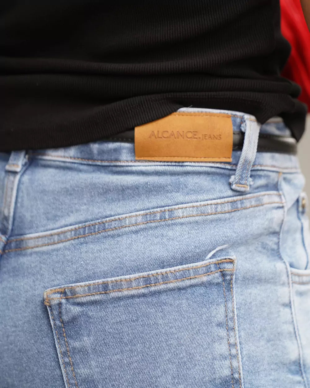 Calça Feminina Alcance ref. JEANS RETA - VintedoisK