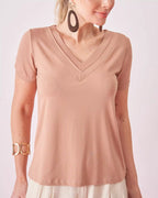 Blusa Feminina Coqueta ref. BLUSA MALHA - VintedoisK