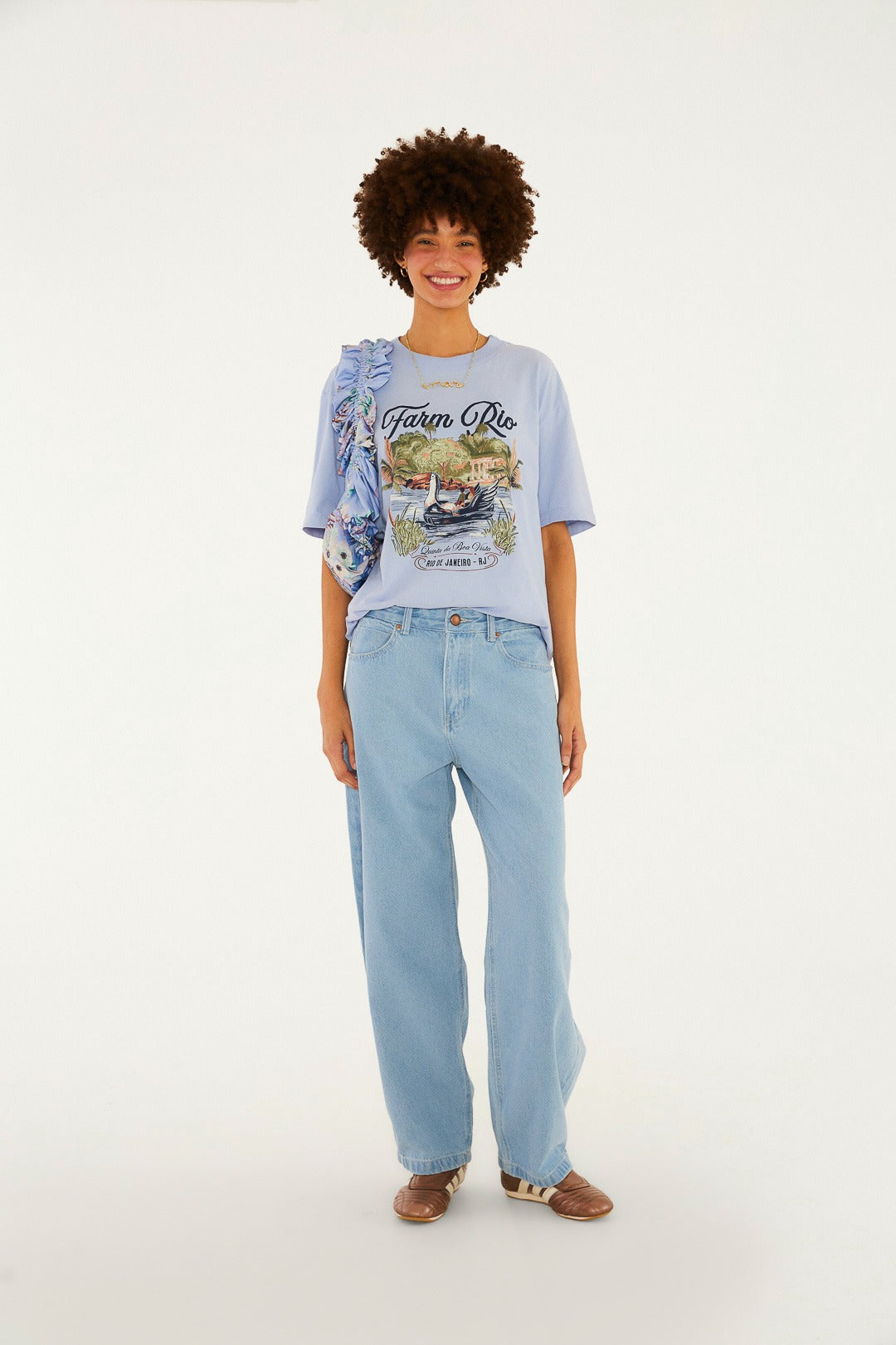 BLUSA T-SHIRT MEDIA PEDALINHO 369931 FARM Imagem secundária do produto