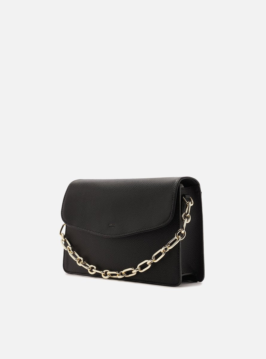 BOLSA TIRACOLO PRETA MÉDIA CORRENTE A 57100 2621 0001 AREZZO Imagem secundária do produto