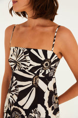 VESTIDO CURTO FLORAL 345400 FARM RIO