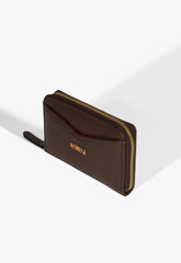 CARTEIRA BETSY COURO MARROM S 46044 0009 0013 SCHUTZ
