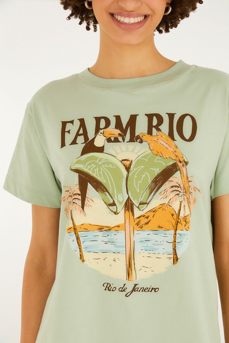 Blusa Feminina FARM RIO ref. BLUSA T - VintedoisK Imagem principal do produto