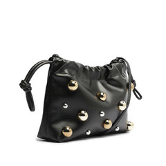 BOLSA SACO PRETA TACHAS C 50016 1955 0003 ANACAPRI