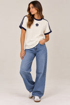 BLUSA BABYLOOK VIES BORDADO FLOR OFF WHITE 377176 FARM