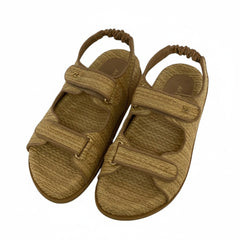 SANDÁLIA PAPETE BEGE TRAMADA A 11903 0019 0001 AREZZO