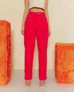 Calça Feminina Alcance ref. JEANS RETA - VintedoisK