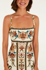 VESTIDO MIDI JARDIM MAJESTOSO 347558 FARM RIO