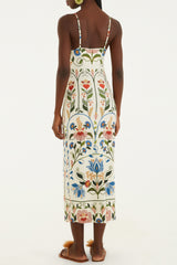 VESTIDO ALÇA JARDIM BELEZA 349096 FARM RIO