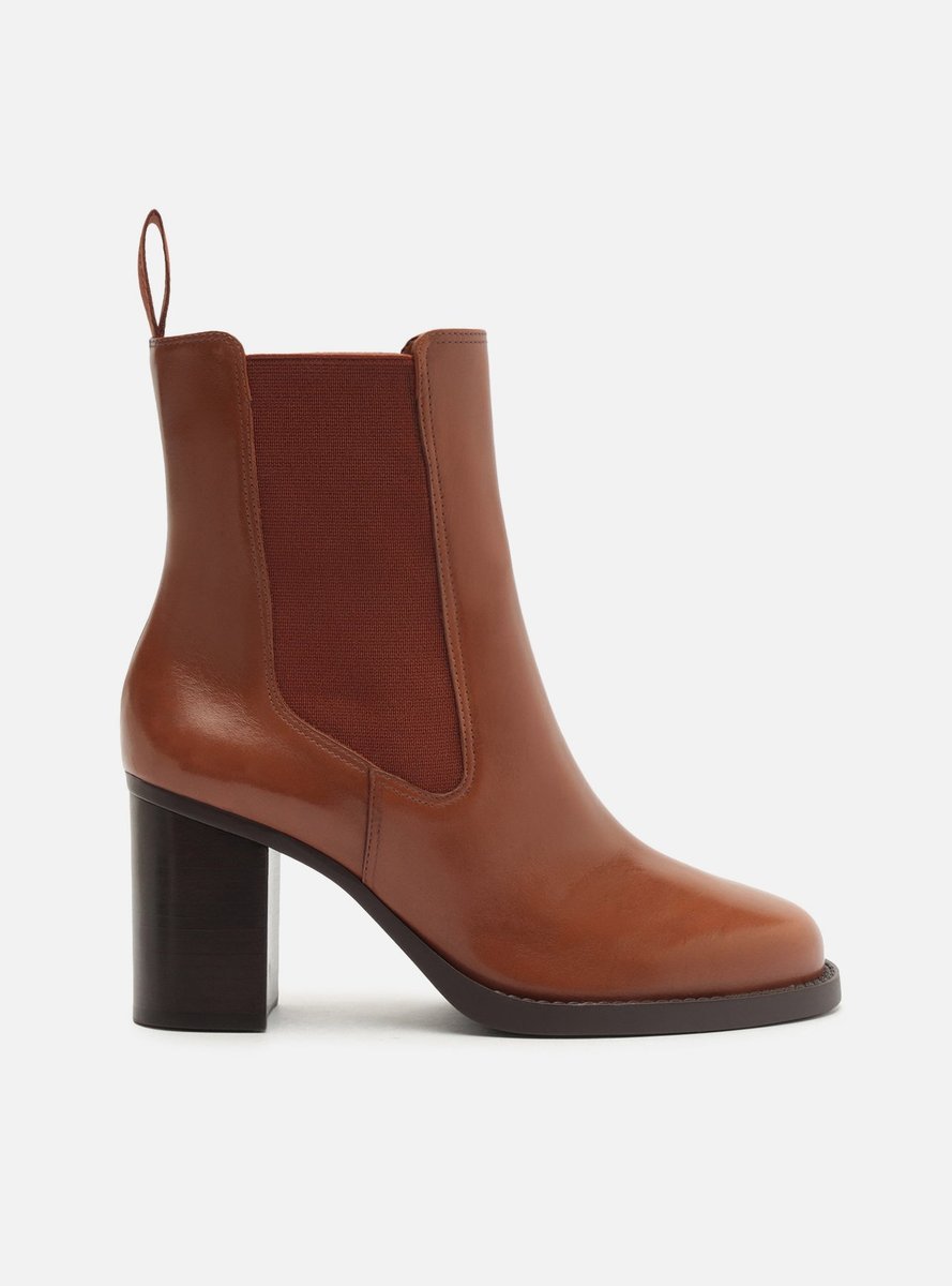 Bota Feminina Arezzo ref. BOTA MARROM - VintedoisK Imagem principal do produto