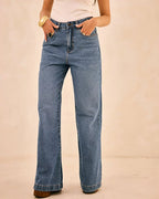 Calça Feminina ALCANCE ref. JEANS FLARE - VintedoisK