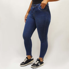 CALÇA JEANS SKINNY DETALHE BOLSOS 201042 REVANCHE