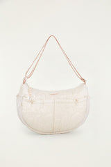 BOLSA FARM BANANA G LISOS PUFFER BEGE SE 78328323GR FARM