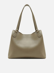 BOLSA HOBO BEGE GRANDE BAG CHARM TAG A 50021 0963 0002 AREZZO