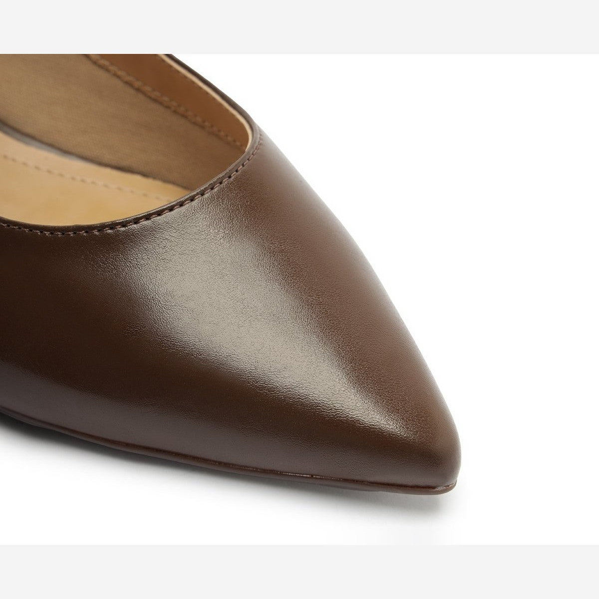 SAPATILHA SLINGBACK BICO FINO MARROM COFFEE C 30029 0182 0124 ANACAPRI