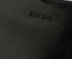 BOLSA TIRACOLO LISA MEDIA PRETA C 50030 0165 0001 ANACAPRI