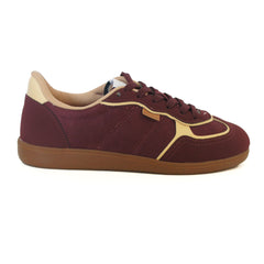 TÊNIS A'25 BORDÔ E AMARELO C 30579 0012 0008 ANACAPRI